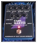 Carl Martin 3 Band Paremetric Pre-Amp