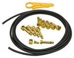 LAVA CABLE Mini ELC Solderless Pedalboard Kit Black w Gold Connectors